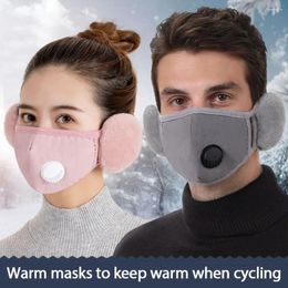 Motorcycle Helmets Mask Universal Reusable Washable Windproof 2 In 1 Car Interior Accessories Face Covering With Earmuffs Supplies Ear Muff