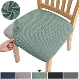 Chair Covers WaterProof Dining Cover Spandex Seat For Room Kitchen Elastic Protector Case El Home Decor