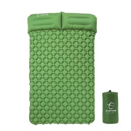 Pads Double Sleeping Pad Fast Filling Queen Size Camping Mat Iatable Mattress with Pillows Cushion Pad Waterproof Light