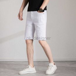 Designer di jeans maschile designer maschile designer di jeans alla moda di denim tendenza estiva maschile sottile slip slim maschi shorts casual maschi