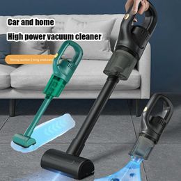 Car Vacuum Cleaner High Power Wireless Strong Suction with Detachable Dust Box for Home Cleaning 240407