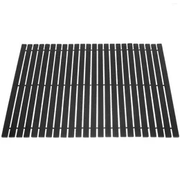 Bath Mats Bamboo Mat Household Bathroom Shower Rugs Foot Pad For Floor Non-Skid Natural Door Anti-slip Carpet Cushion