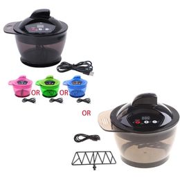 Professional Electric Hair Coloring Bowl Automatic Mixer For Hairs Color Mixing E0BD 240403