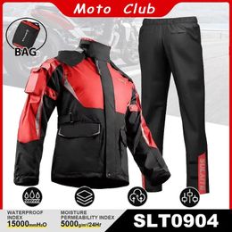 Raincoats Motorcycle Raincoat Waterproof Motorbike Rain Suit Moto Coat Jacket Pants Biker Set Multicolor Men Women