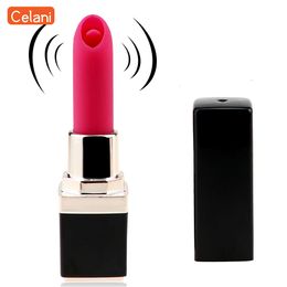 Rechargeable Mini Lipstick Vibrator Portable Bullet G-spot Massage Clitoris Stimulator Erotic Product sexy Toys for Women sexyo