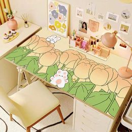 Table Cloth MATS PVC Waterproof Desk Mat Can Be Scrubbed The Desktop Mat_AN3567