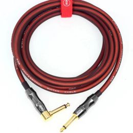 Cables KGR authentic highend electric guitar bass lines connecting the instrument, keyboard, drum noise shielding