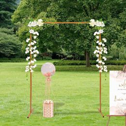 Party Decoration Iron Wedding Arch Decorative Background Flower Frame Rack For Weddings Birthday Parties Banquets