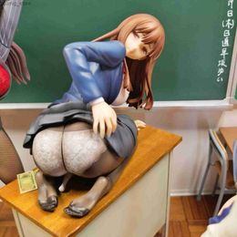 Action Toy Figures 10CM SkyTube Sexy Girl Figure Haiume Masoo Illustration 1/6 PVC Action Figures Adult Collection Hentai Model Toys Gifts Y240415