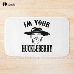 Bath Mats I'M Your Huckleberry Tombstone Quote Doc Holiday Mat For Shower