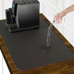 Table Mats Coffee Mat Silicone Maker For Countertops Bar Accessories-Table Under Appliance Dish Drying Supplies