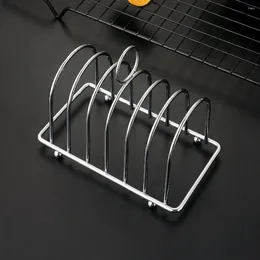 Kitchen Storage Food Rack Non-Stick Bread Shelf Stainless Steel Breakfast