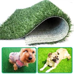 Decorative Flowers Artificial Grass For Patios Low Maintenance Turf Realistic Synthetic Rug With Drainage Holes Indoor Outdoor Decoration