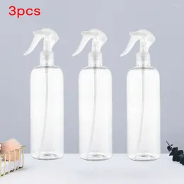 Storage Bottles 500ML Portable Transparent Plastic Spray Bottle Hair Salon Appliances Beauty Plant Water Sprayer Empty