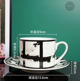 Simple Bone China Coffee Cup Set European Small Light Luxury Afternoon Tea Set Exquisite Coffee Set Wholesale