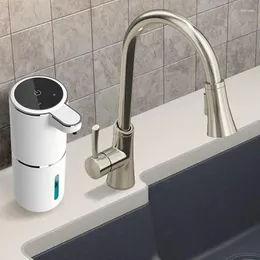 Liquid Soap Dispenser Automatic Inductive Foam Washing 800mAh USB Rechargeable Hand Alcohol Spray Wash