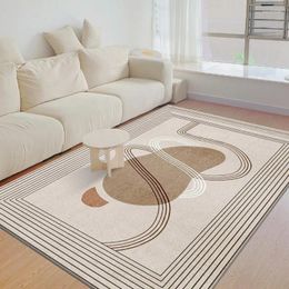 Carpets Modern Simple Imitation Cashmere Carpet Living Room Sofa Tea Table Blanket Home Bedroom Thicken Non-slip Full Spread Bedside