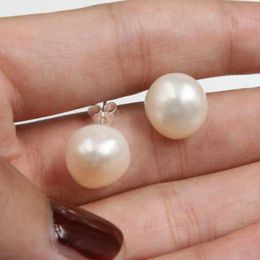 Dangle Earrings Handmade Freshwater Irregular Baroque Pearl 925 Hook Office Art Unisex Drop Hoop Silver Chandelier Wedding