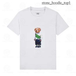 24 New Little Bear Tshirt Designer Trendy T Shirts Bear Shirt Polo Mens Womens T-shirt Graphic Bear Printed Man Casual T Shirt Luxury Short Sleeve Clothing 3690