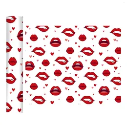 Window Stickers Red Lips Sticker Valentines Day DIY Heat Transfer HTV Film T-shirt Iron On Bundle For Clothes Bag Pillow Clothing