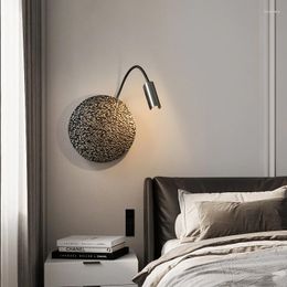 Wall Lamp Internet Famous Touch Switch Simple And Atmospheric Living Room Hallway Bedroom Bedside