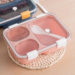 Bento Boxes MeyJi Healthy Material Lunch Box Office/School/Picnic Bento Box Food Container BPA FREE 850/1250ml L49