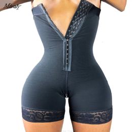 Womens Shapers Slimming Corset Shapewear Bodysuit Girdles Modelling Body Shaper Waist-Trainer Tummy Control Fajas Colombians 240415