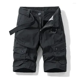 Men's Pants Summer Shorts Mens Cargo Joggers Men Casual Short Straight Leg Pockets Fifth