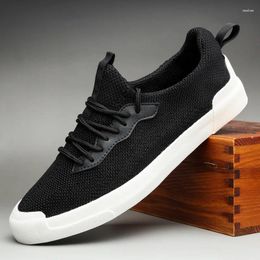 Casual Shoes Summer Breathable Men Trend Mens Air Mesh Sneakers All-match Sports Flat Tenis Masculino