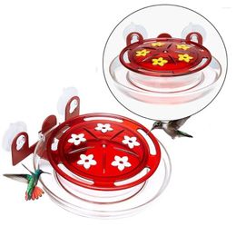 Other Bird Supplies Accessories Window Hummingbird Feeder Food Dispenser Easy To Clean Flowers With Ant Moat Suction Cup