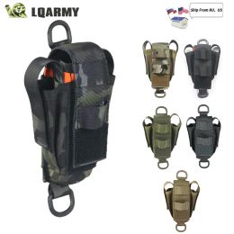 Backpacks Multifuntion Ammo Pouch Tools Knives Pouch Tactical Molle Suitable for Folding Batton Flashlights Belt Backpack Accessories