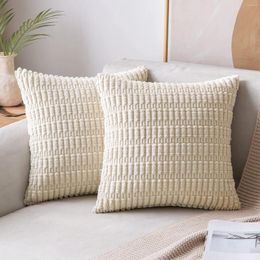 Chair Covers Nordic Cushion Thick Soft Corduroy Throw Pillow Cover Home Decor For Sofa 45x45cm Decorative Case