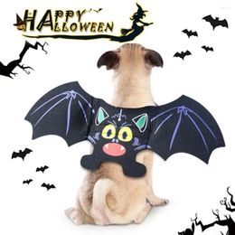 Dog Apparel Cat Bat Wings Costume Colorful Printed Pet For Dogs Cats Easy To Wear Adjustable Halloween Parties