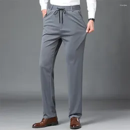 Men's Pants Winter High-quality For Men Fashion Commute Elasticity Profession Trousers Sweatpants Casual Work Size 29-40