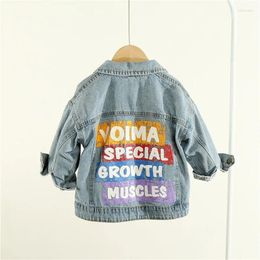 Jackets Baby Jacket Korean-Style Kids Spring Model Fashion 3-12 Years Old Children Clothing