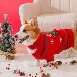 Dog Apparel Sweater Christmas Pet Clothes Dog's For Small Medium Large Dogs Warm Items