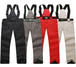 Skiing Pants Men Ski Brands 2021 Warm Outdoor Sports Waterproof Women039s Snow Trousers Adult Suspenders Winter Snowboarding2113784