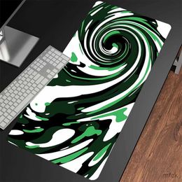 Mouse Pads Wrist Rests Mouse Pad Black White Art Large Gamer Mousepad Keyboard Mat XXXL Mouse Mats 31.4x11.8in Rubber Desk Pad Design Desk Rug