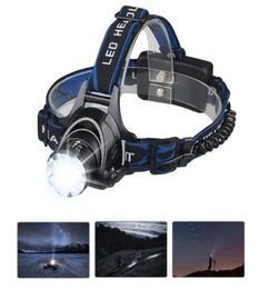 5000LM -L2 XM-L Led Headlamp Zoomable Headlight Waterproof Head Torch flashlight Head lamp Fishing Hunting Light7834974