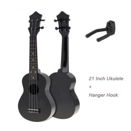 Cables 21 Inch Ukulele Acoustic Uke 4 Strings Guitar Guitarra Musica Instrument Colourful for Kids and Music Beginner WIth Hanger Hook