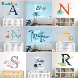 Party Supplies 15 Style Custom Name Decal Personalised Baby Room Nursery Decor Removable Wall Sticker Mural D671