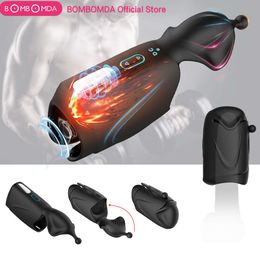 2020 Newest Automatic Glans Vibrator for Men Masturbator Dildo Penis Trainer Delay Lasting sexy Toys Adults