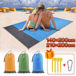 Pillow Outdoor Picnic Mat Waterproof Folding Pocket Beach Oxford Cloth Portable Mini Camping Damp Proof