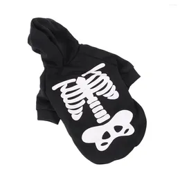 Dog Apparel Costume Cotton Hoodies Cat Clothes Glowing Puppy Long Sleeve Shirt For Party Dressup Po Props Daily Wearing ( Halloween