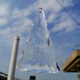Chandelier Crystal Camal 1PCS 120MM Christmas Tree Clear Glass Suncatcher Prisms Pendant Hanging Chandeliers Wedding Home Decor Accessories