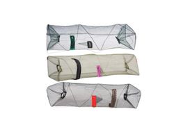 New Crab Fish Crawdad Shrimp Minnow Fishing Bait Trap Cast Dip Net Cage Fishing net Mesh Trap Shrimp Traps7842829