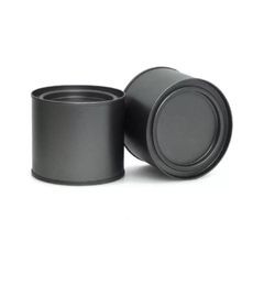 250ml Aluminum Can Tin Coffee tea Jar Lip Balm Container Empty Candle Jars Metal Cream Pot Box8165951