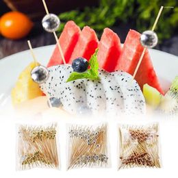 Forks Fancy Tooth Picks Buffet Cupcake Fruit Fork Cake Dessert Salad Stick Toothpick Skewer Decoration Party Supplies