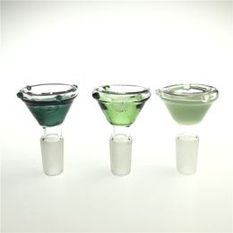 Simulation Petunia Glass Bowl with 14mm Male Thick Pyrex Double Colour Blocking Bilayer Glass Water Bong Smoking Bowls