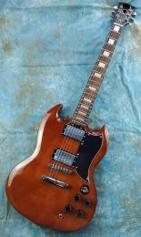 Cables Electric guitar SG brownred rosewood fingerboard sold in stock free shipping